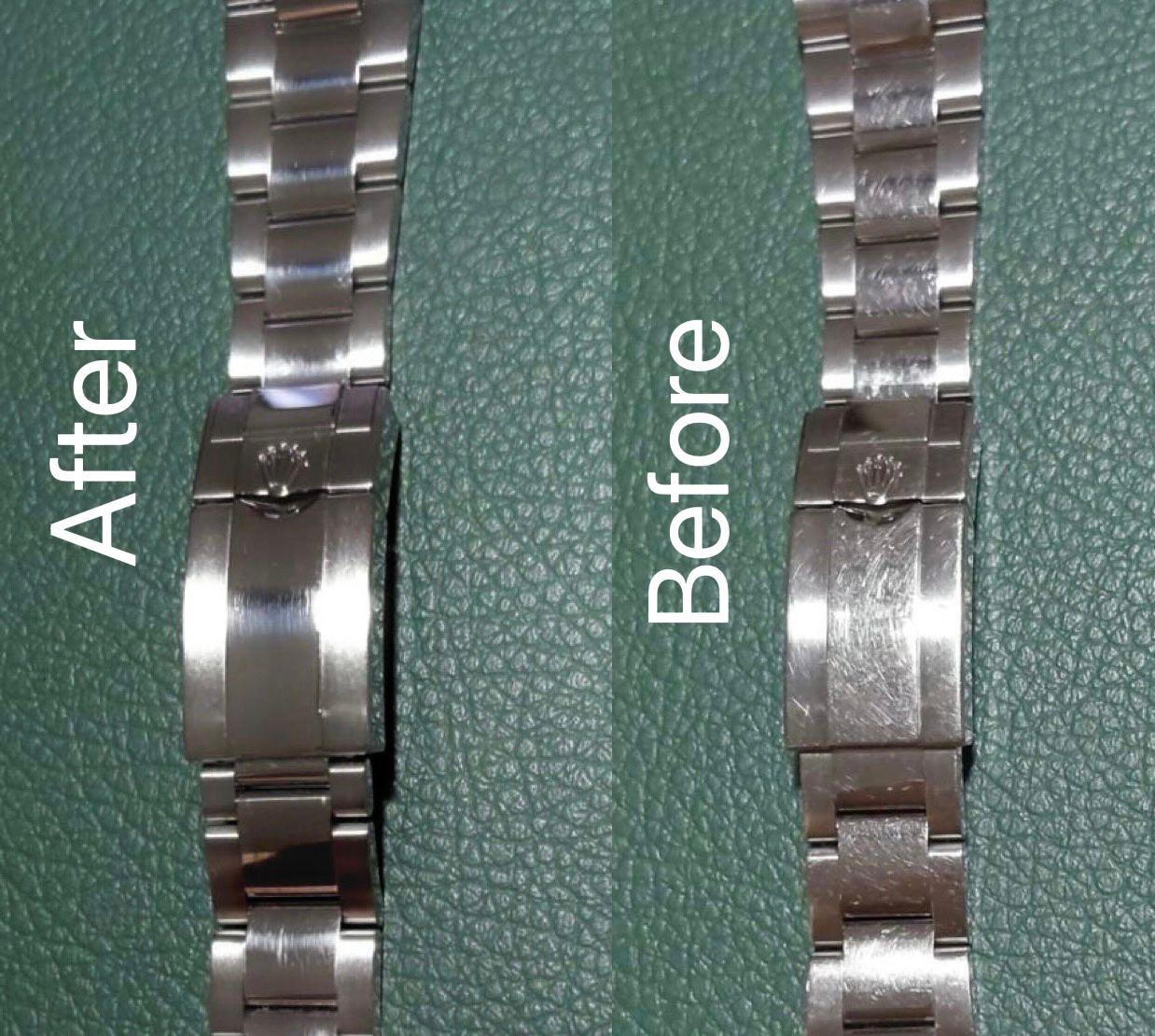 Rolex Watch New Look light Polished Ding Dent recovery Men s