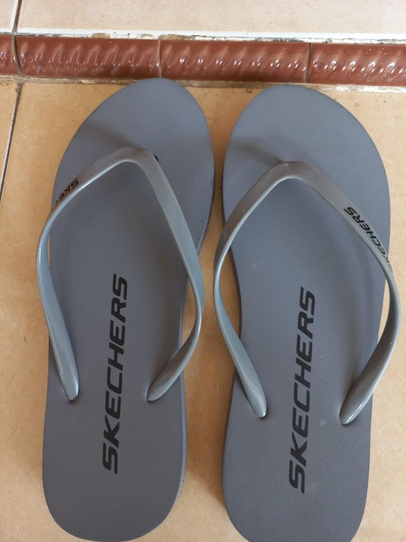 sandal jepit skechers Fesyen Wanita Sepatu di Carousell