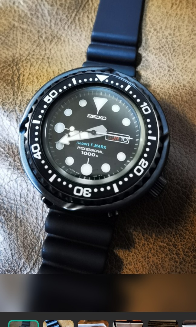 seiko tuna 1000m sbbn00e, 名牌, 手錶 