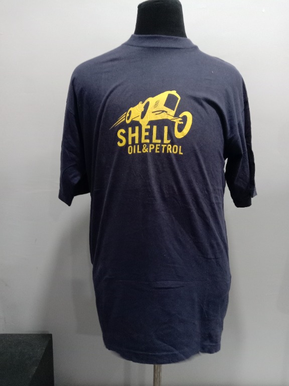 SHELL OIL & PETROL - OIL AND GAS RETRO, Men's Fashion, Tops & Sets ...