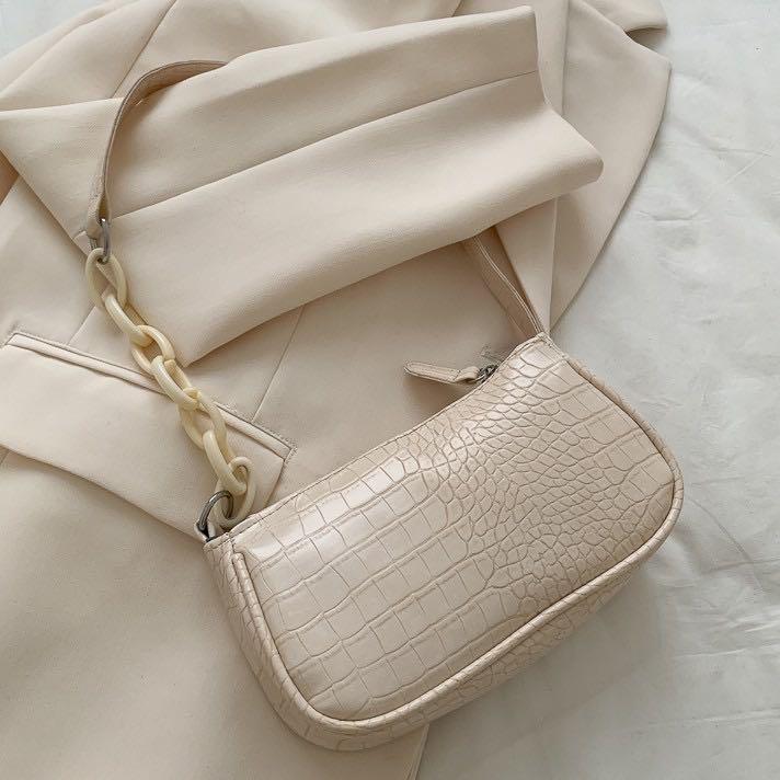 Cream sling bag sale