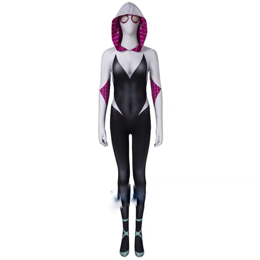 Spidergwen Cosplay Zentai Suit Costume Men S Fashion Coats Jackets And Outerwear On Carousell