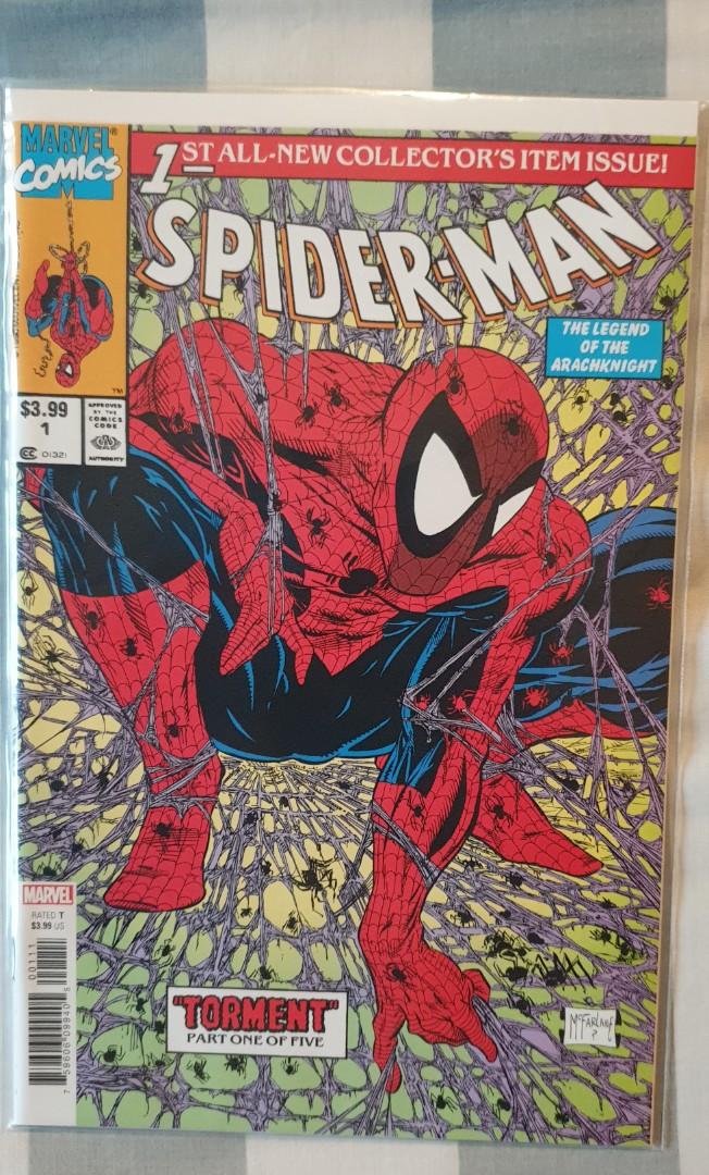Spider-man #1 Todd Mcfarlane facsimile edition, Hobbies & Toys, Books &  Magazines, Comics & Manga on Carousell