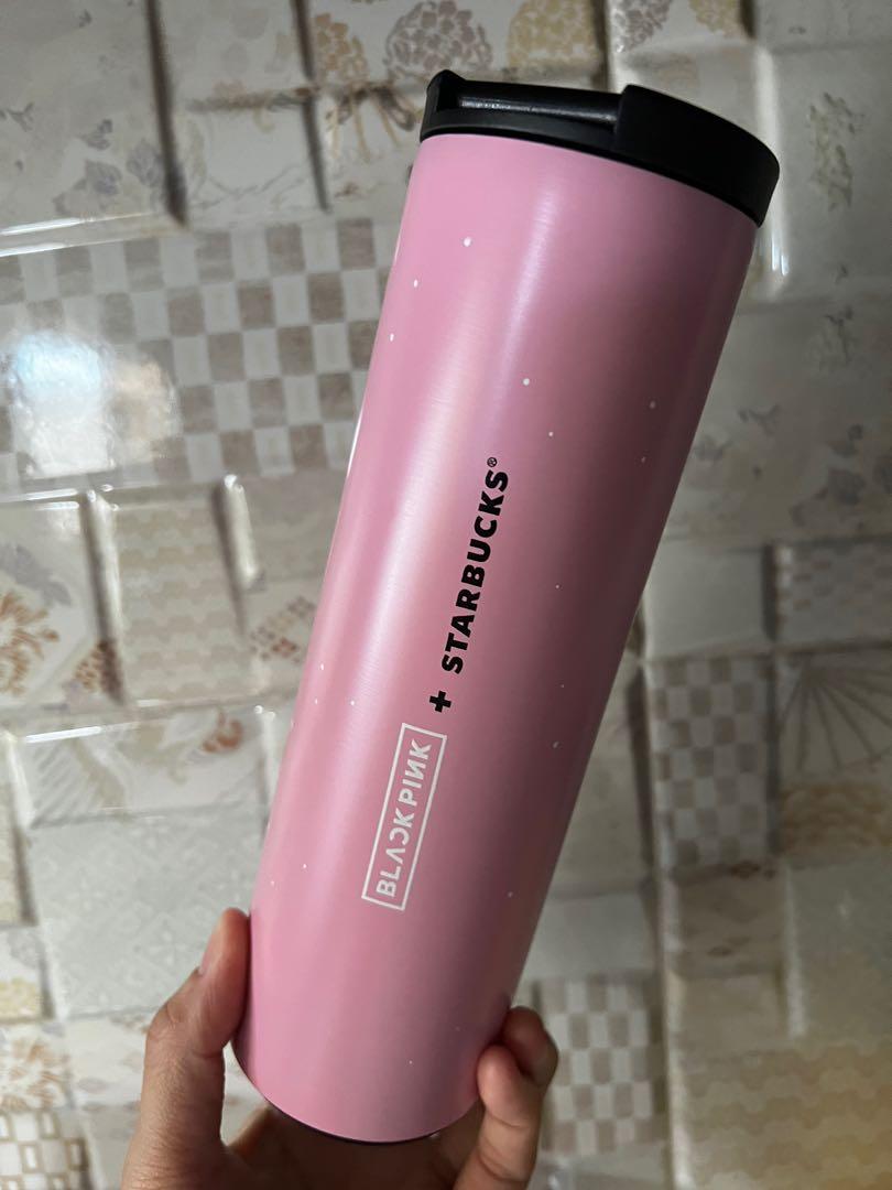 Starbucks x Blackpink Pink Tumbler, Furniture & Home Living, Kitchenware & Tableware, Water