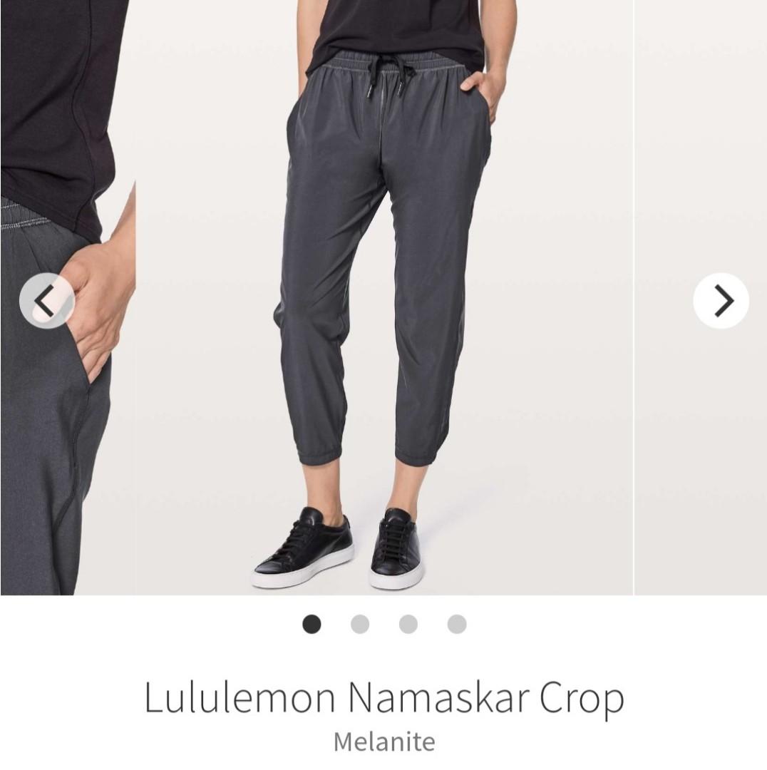 Sz 8) Namaskar Crop Lululemon Jogger / Sweatpants, Women's Fashion,  Activewear on Carousell