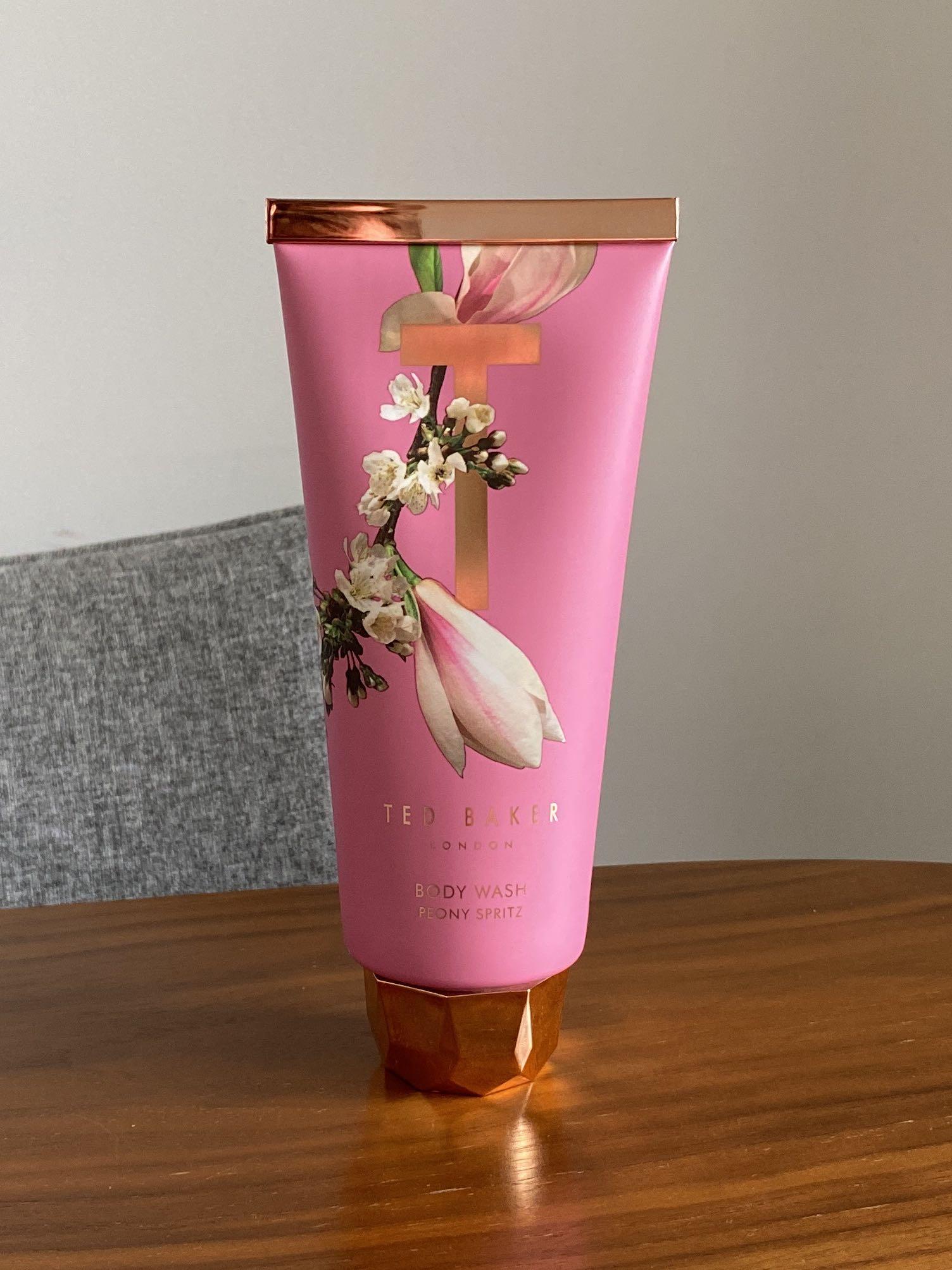 Ted Baker body wash 200ml peony spritz, Beauty & Personal Care, Bath