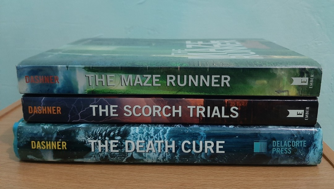 The MAZE RUNNER TRILOGY (The Maze Runner, The Scorch Trials, The Death