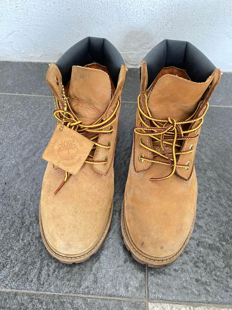 Timberland kids original 100%, Fesyen Pria, Sepatu , Sepatu Boot di  Carousell