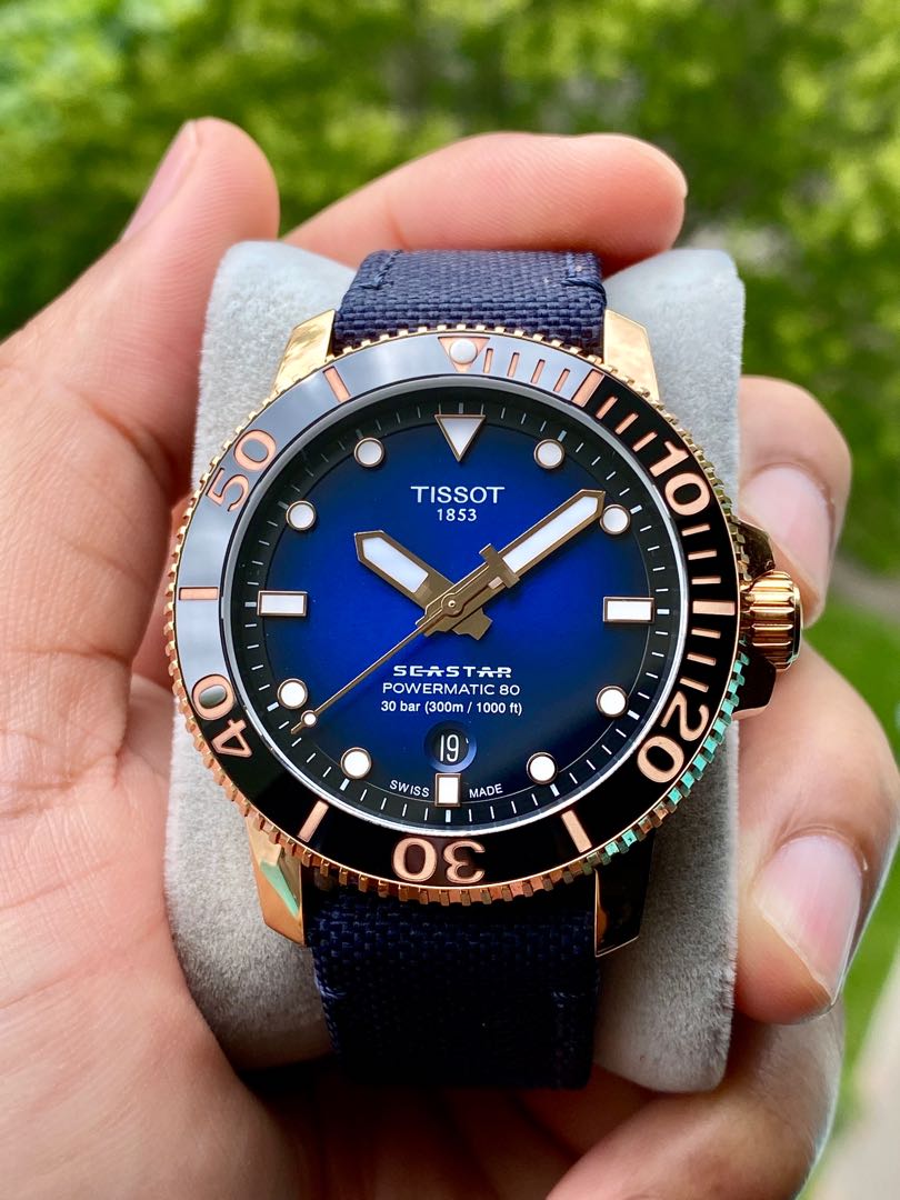 TISSOT シースター1000 PM80 自動巻 新品 箱 Gカード MT6