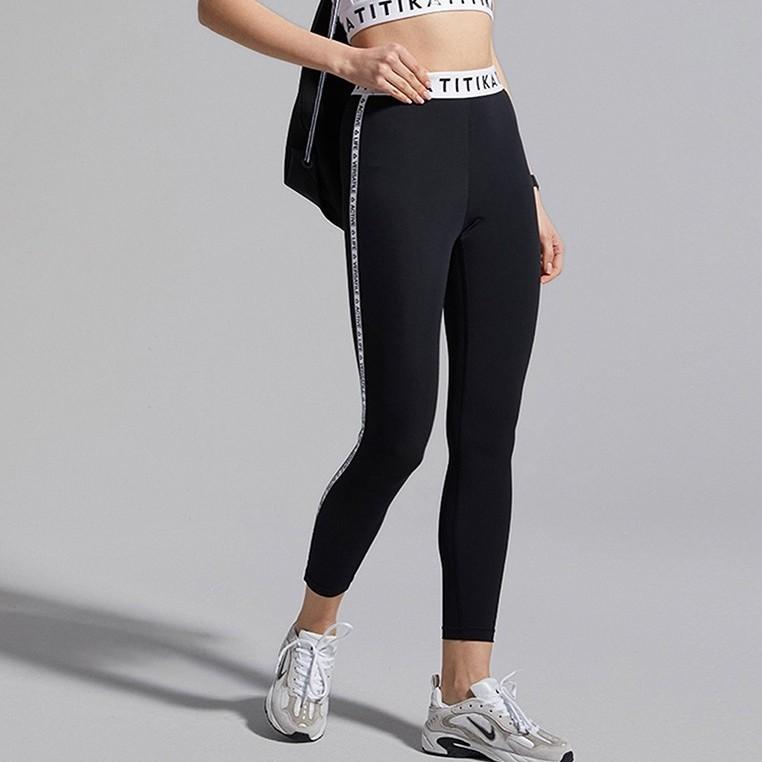 Titika Streamline Yoga Leggings 運動褲Black M lululemon (5), 女裝