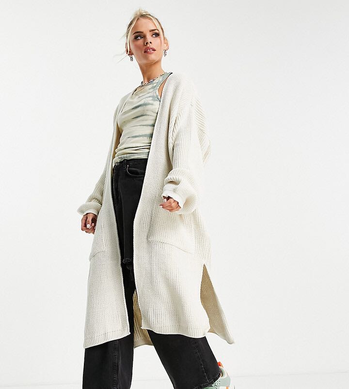Petite maxi cardigan hot sale