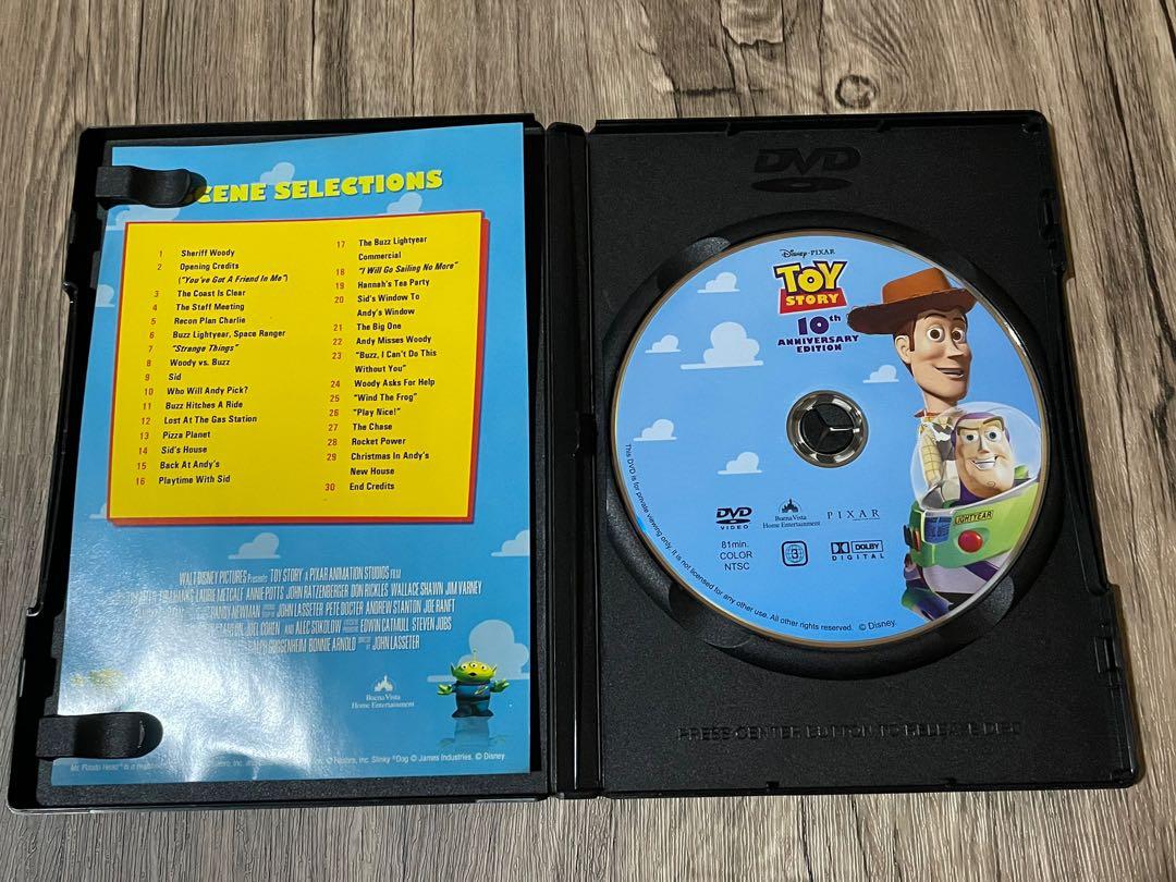 Toy Story 10Th Anniversary Edition Dvd, Hobbies & Toys, Music & Media, Cds  & Dvds On Carousell
