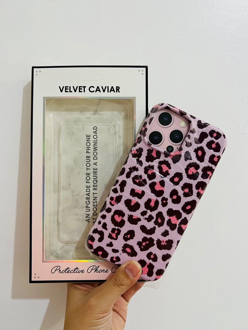 Velvet Caviar iphone 13 promax case, Mobile Phones & Gadgets, Mobile & Gadget Accessories, Cases