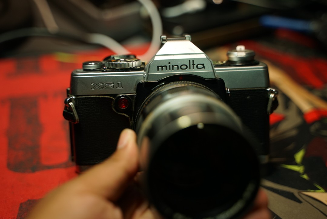 Vintage Minolta XG-1, Photography, Cameras on Carousell