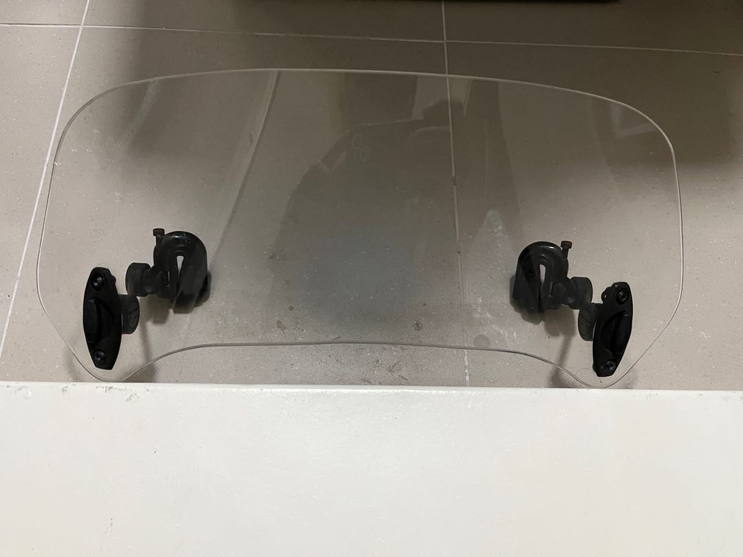Windshield extender, Motorcycles, Motorcycle Accessories on Carousell