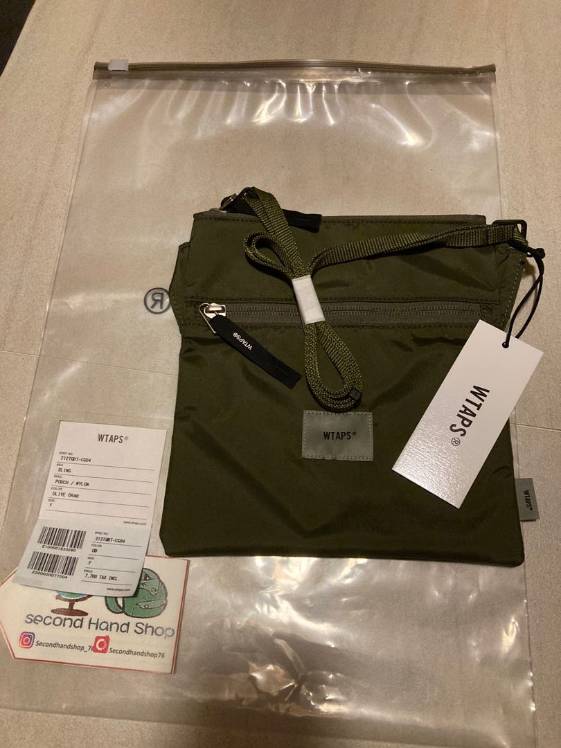 大阪購入21AW WTAPS SLING / POUCH / NYLON 黒 ショルダーバッグ