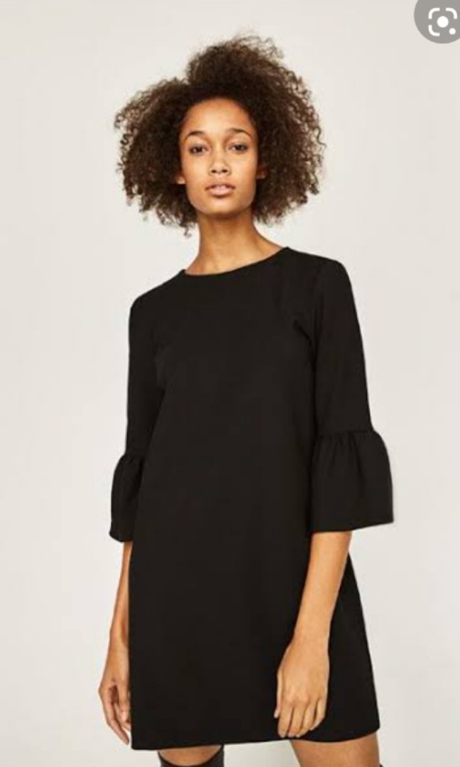 Zara bell sleeve dress store