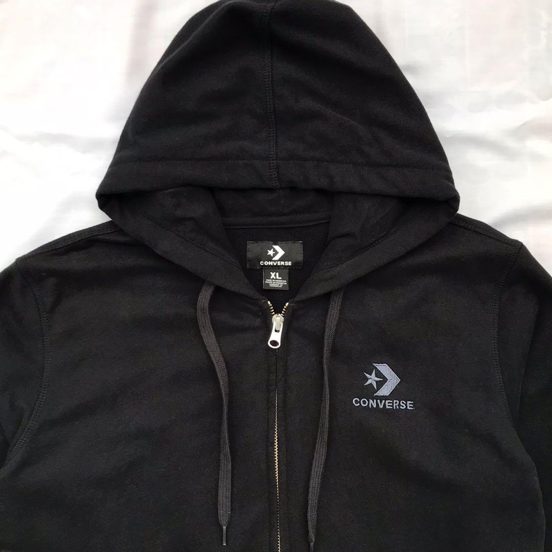 Harga zip hoodie converse original sales
