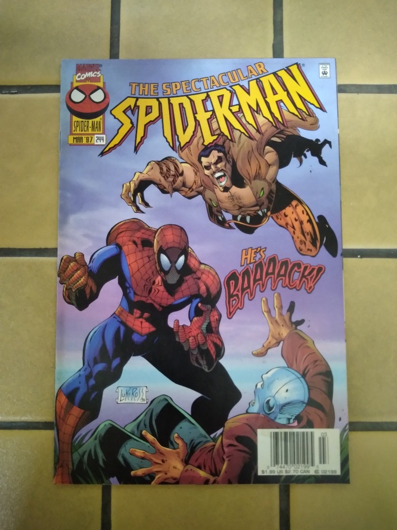 1st app Alexei Kravinoff ( aka Alyosha, Son of Kraven ) Spectacular ...