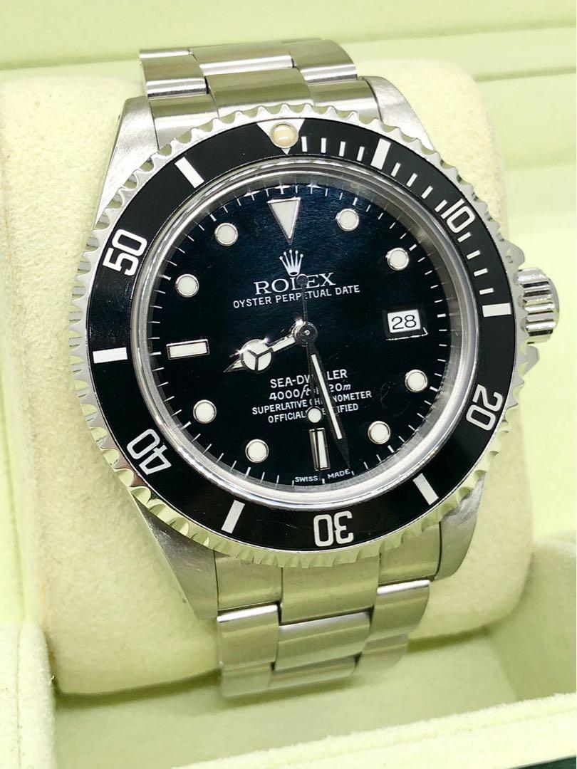 2001 Rolex Sea Dweller 4000 16600 40mm 