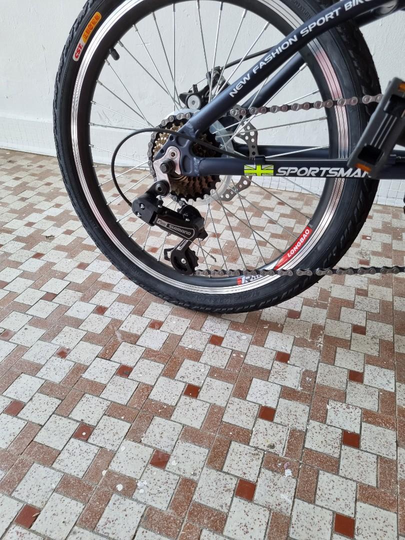 20 Aluminium Sportsman Folding Bicycle Sports Equipment Bicycles Parts Bicycles on Carousell