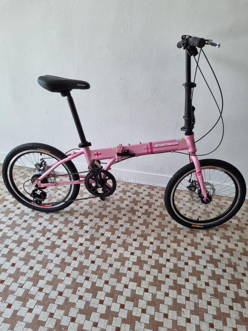 Sportsman folding bike sale