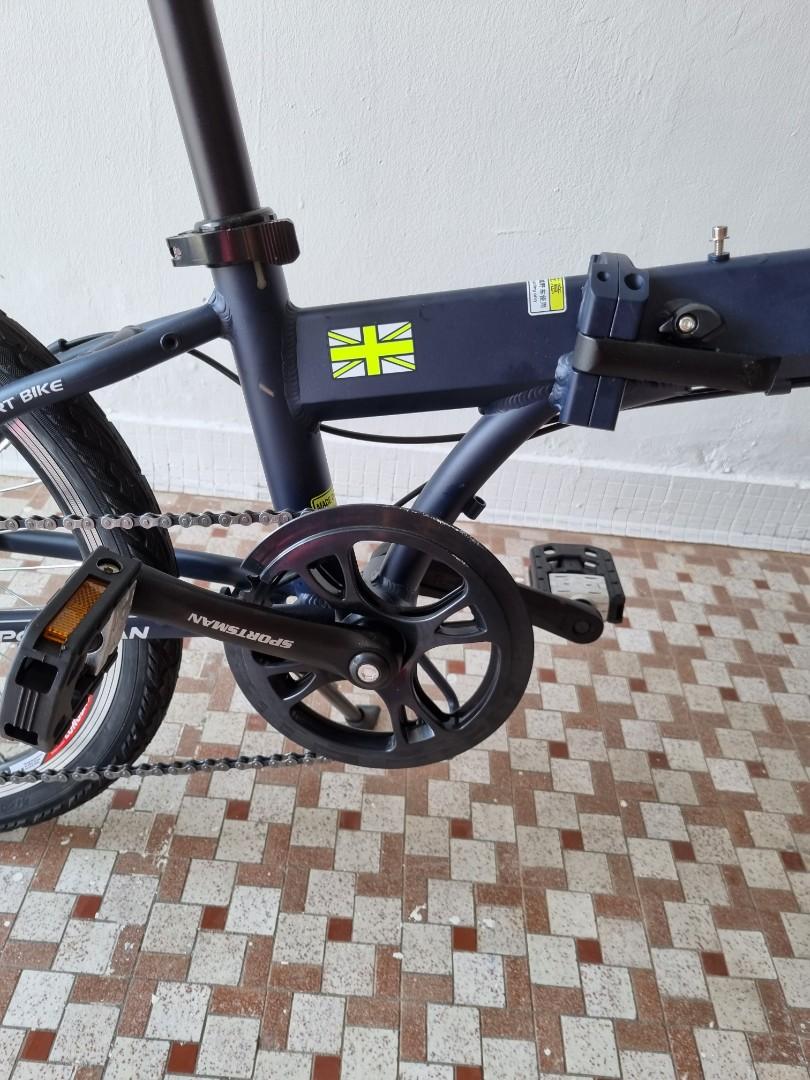 Sportsman folding bike cheap