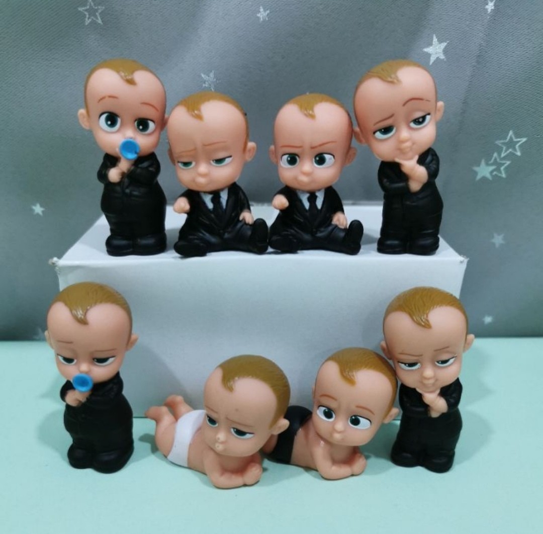 8pcs Baby Boss cake toy topper set Sell4me