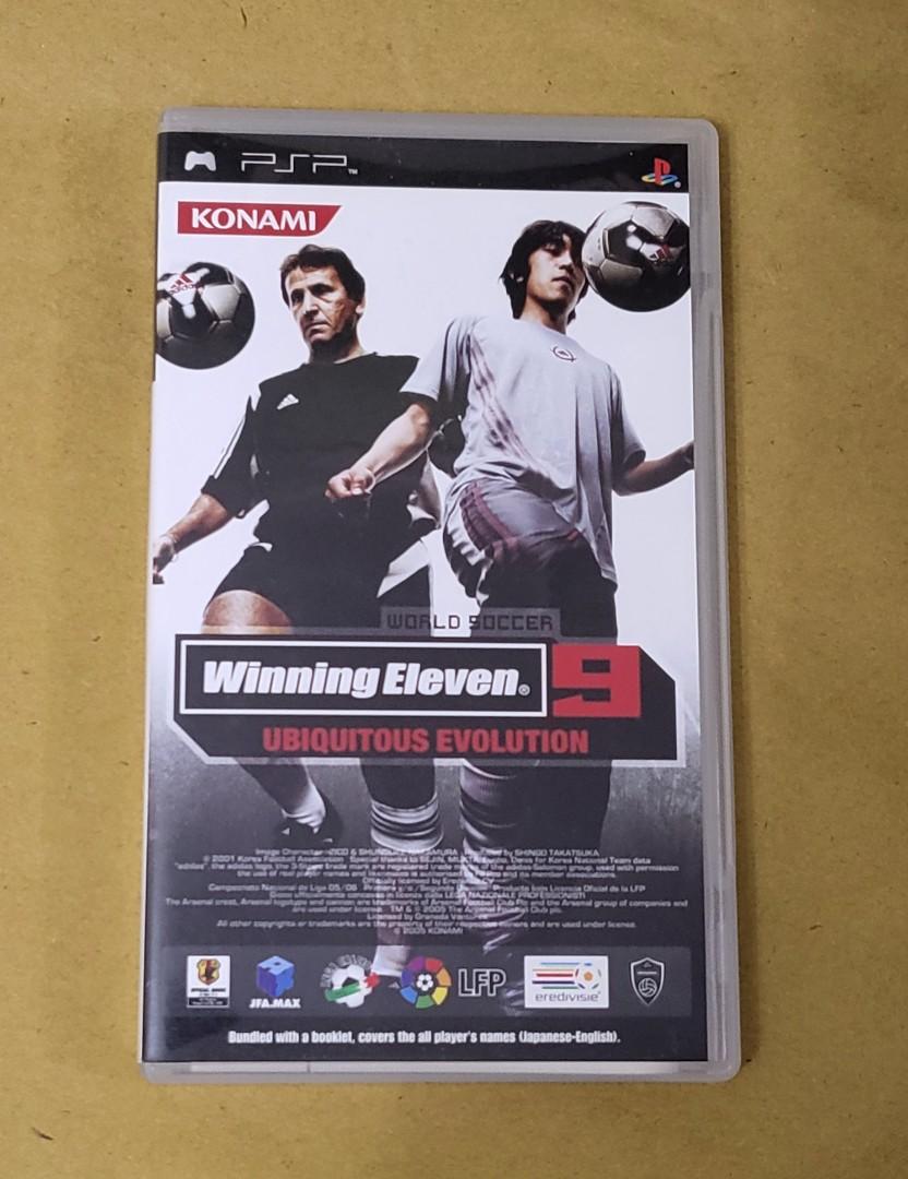 95%新PSP -KONAMI / Winning Eleven 9 Ubiquitous Evolution 足球遊戲