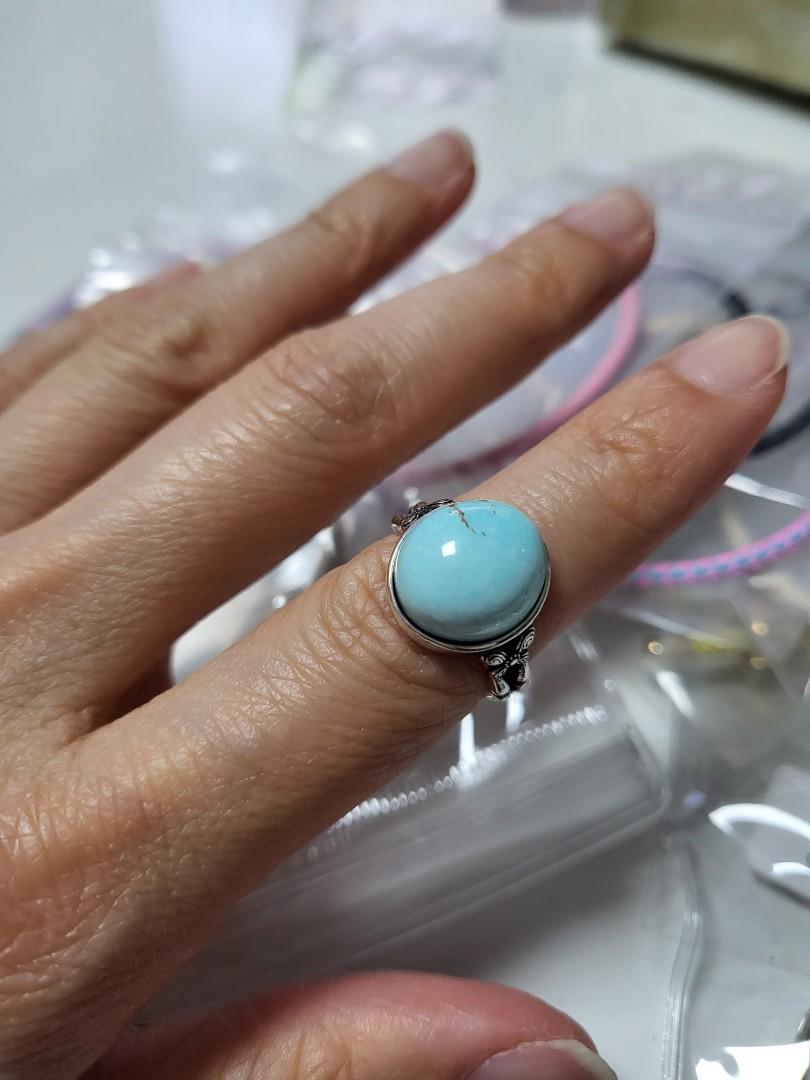 中國綠松石介子 女裝 飾物及配件 寶石 鑽石 水晶 Carousell