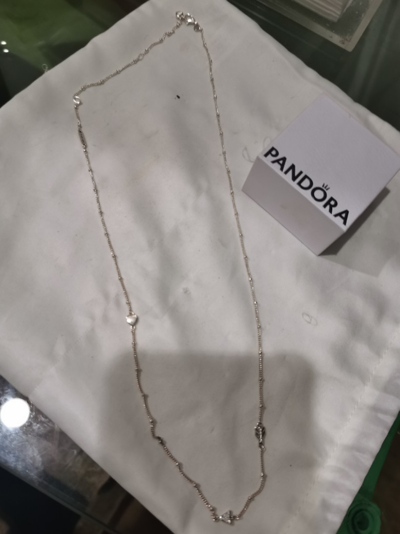 Pandora sparkling shop arrow necklace