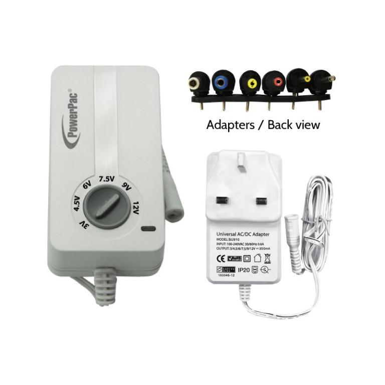 AC DC Universal Adapter - 500mA (SU912), TV & Home Appliances ...
