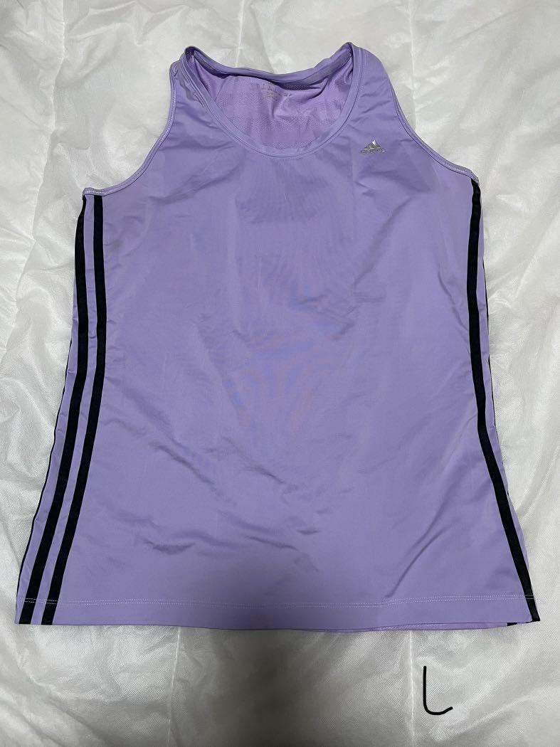 Adidas Purple Tank Top (Category: Activewear) located in Marikina City. Submitted by boopascual (Listing ID 1146340421, Image 1). Description: Purple Adidas Tank Top size large item is lightly used and in very good condition price can be negotiated if buying more than 2 items .