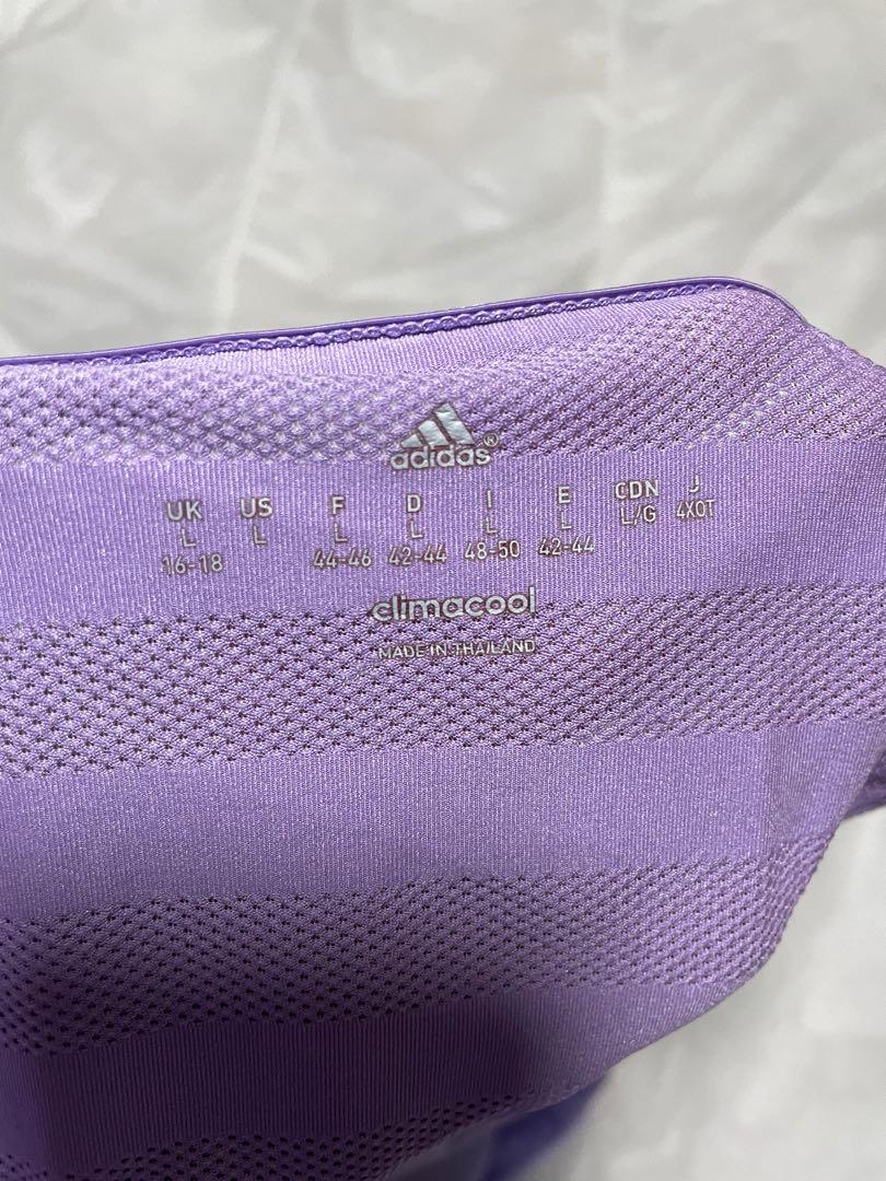 Adidas Purple Tank Top (Category: Activewear) located in Marikina City. Submitted by boopascual (Listing ID 1146340421, Image 3). Description: Purple Adidas Tank Top size large item is lightly used and in very good condition price can be negotiated if buying more than 2 items .
