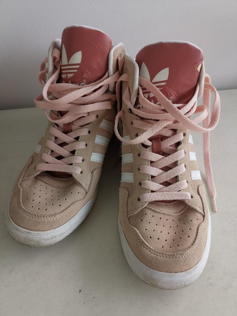 Adidas Shoes High Cut Pink Women s Fashion Footwear