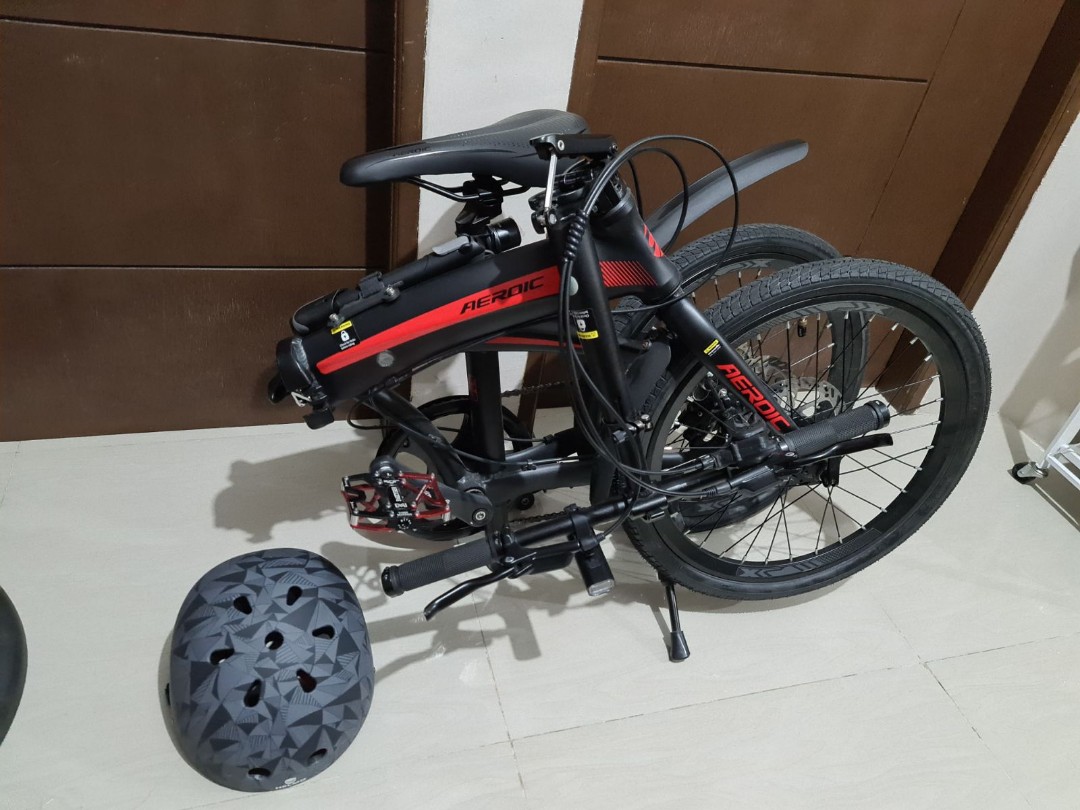 Aeroic space folding bike sales