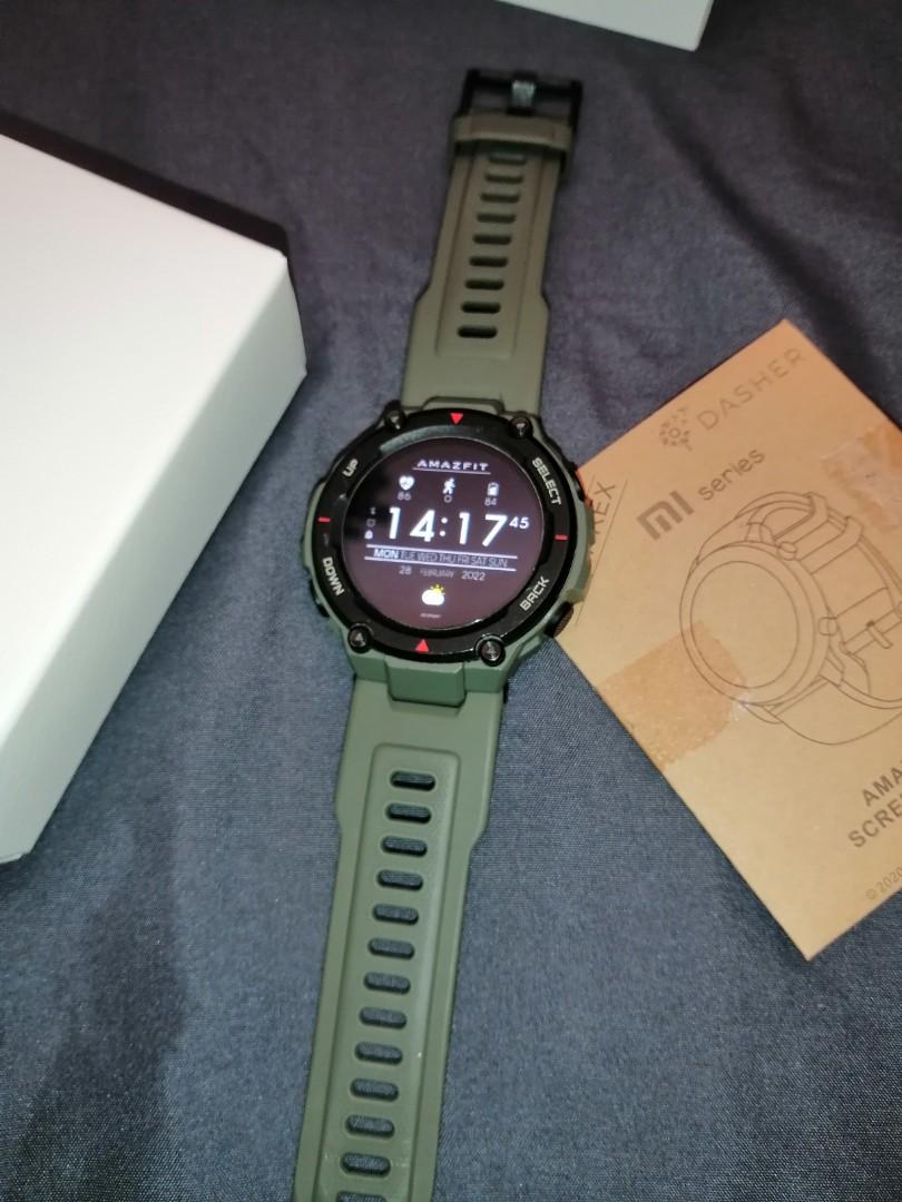 Amazfit t deals rex green