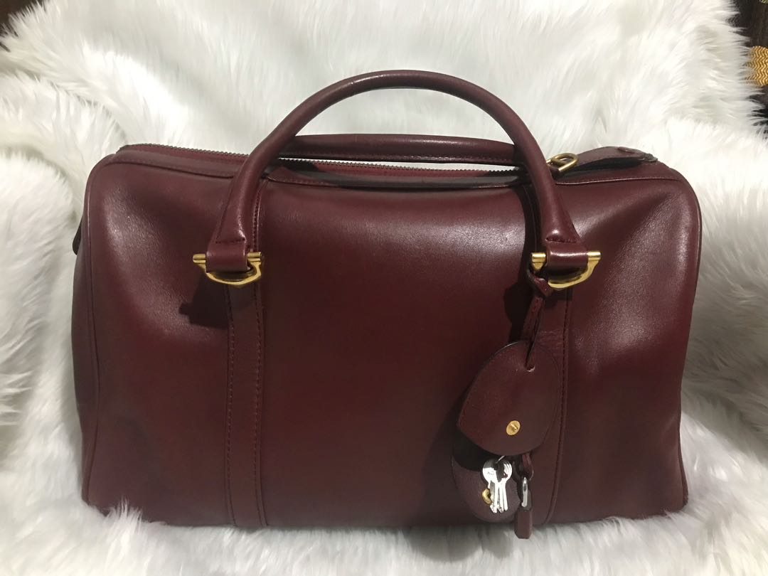 Authentic Cartier Boston Rare, Luxury, Bags & Wallets on Carousell