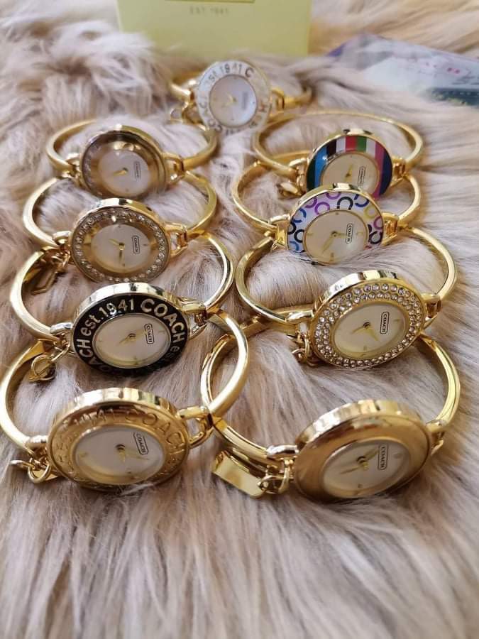 Authentic Coach Bangle Watch