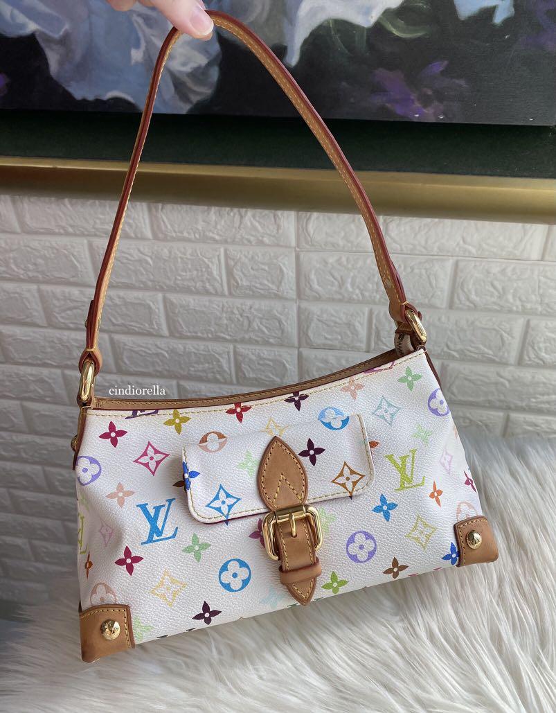 Authentic Louis Vuitton LV Takashi Murakami Eliza White Multicolore  Multicolor Vintage Shoulder Bag, Luxury, Bags & Wallets on Carousell