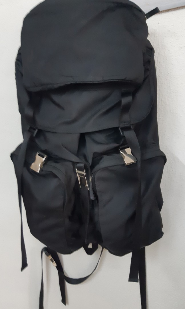 AUTHENTIC PRADA BACKPACK, Men's Fashion, Bags, Backpacks on Carousell