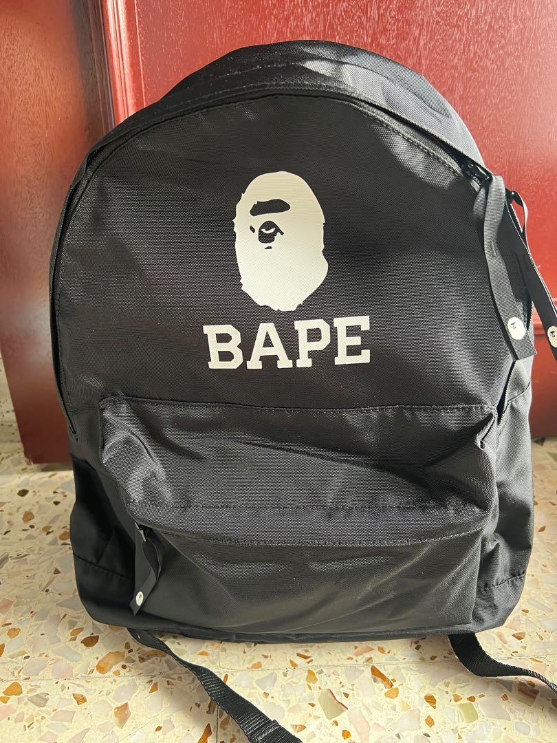 Mens bape backpack store