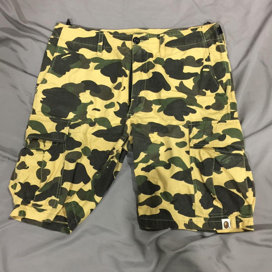 BAPE Camo Cargo Shorts