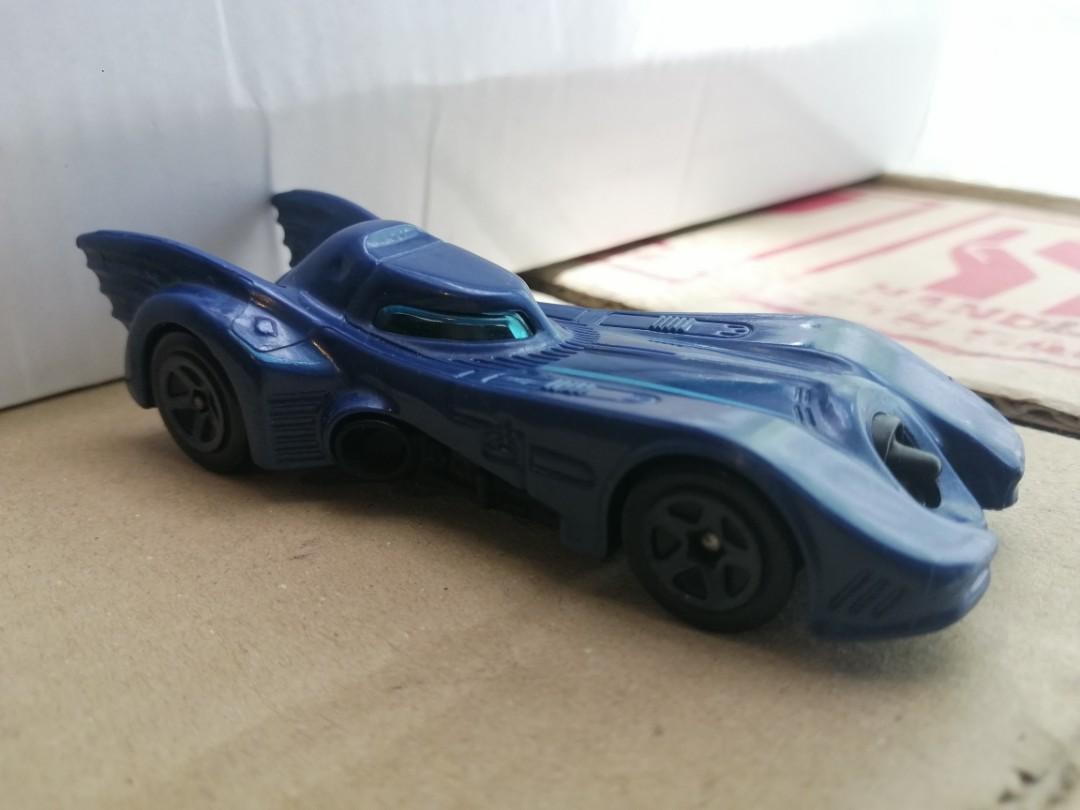 Batman Batmobile Blue Hot Wheels HotWheels Car Duit4Raya