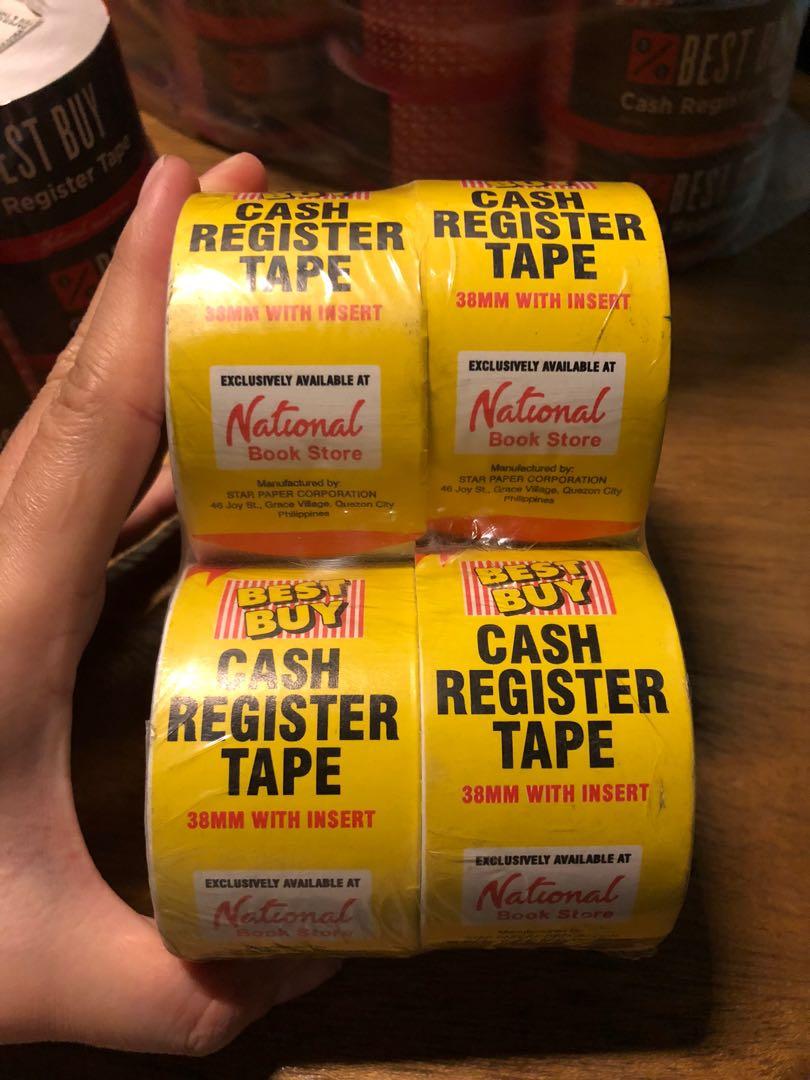 Bestbuy cash register tape 38mm, Computers & Tech, Office & Business