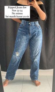 Bf Ripped jeans Size 33-34