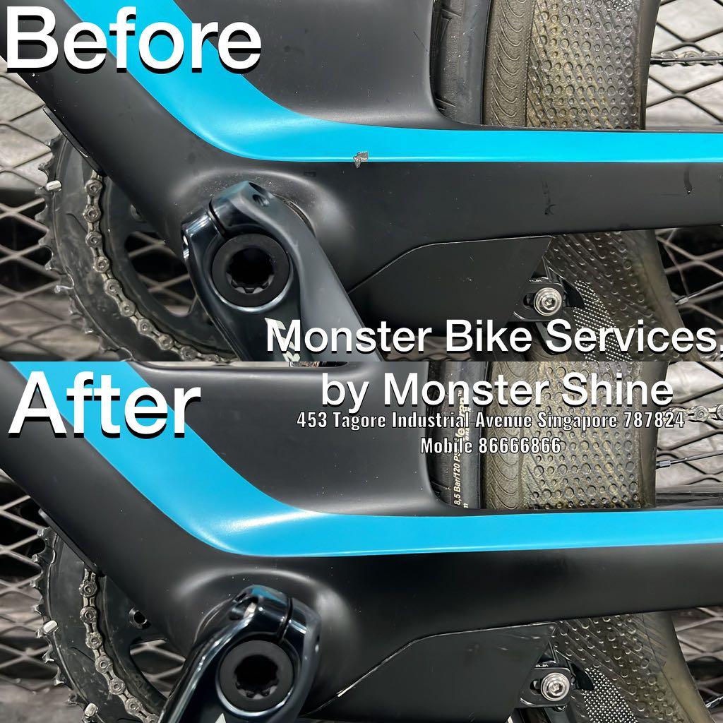 Repair bike paint hot sale