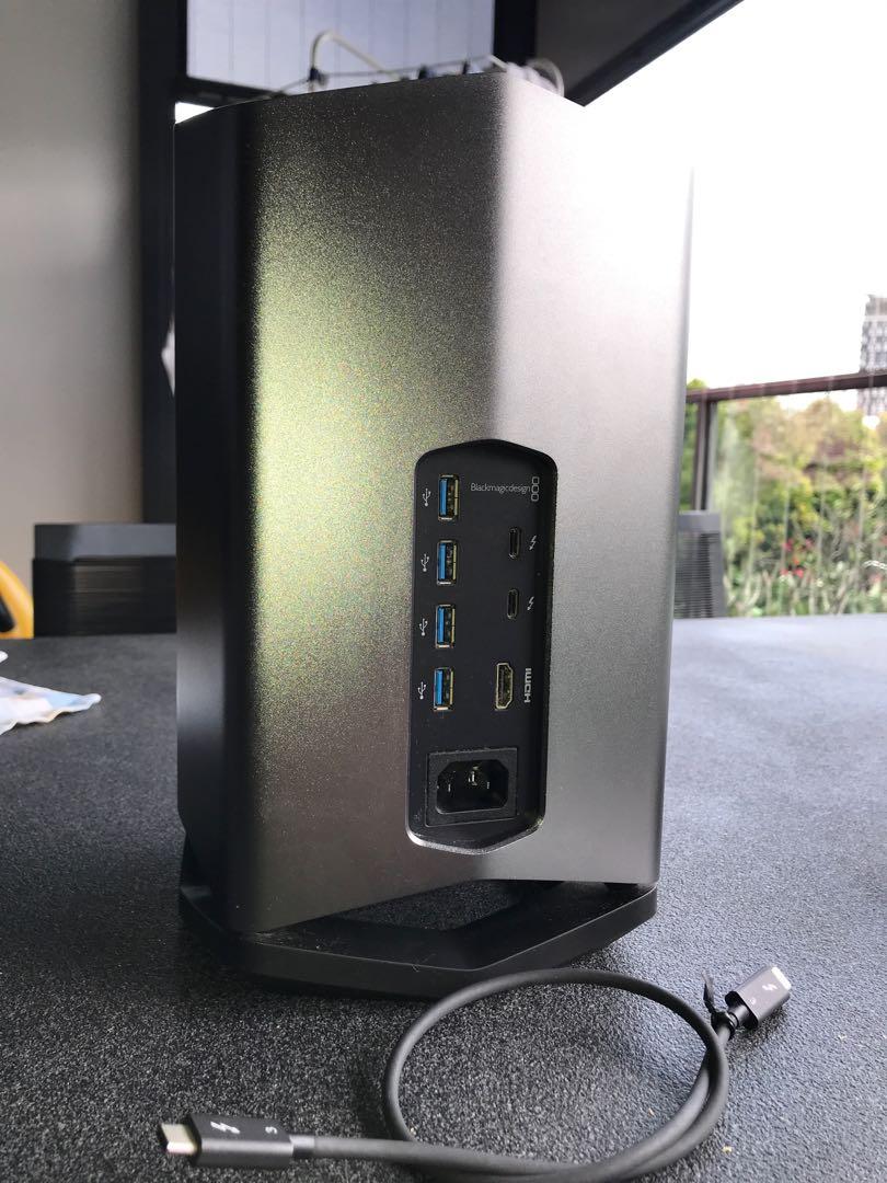 Egpu clearance di blackmagic