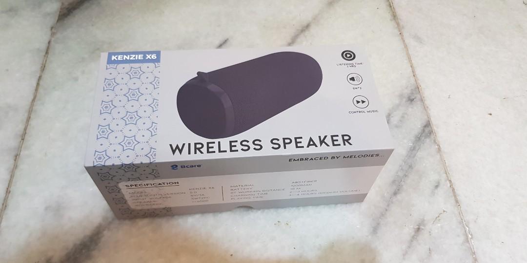 Bluetooth wireless speaker Kenzie X6 