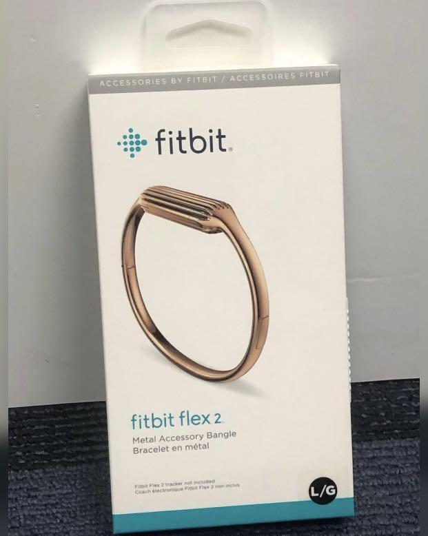 Fitbit on sale gold bangle